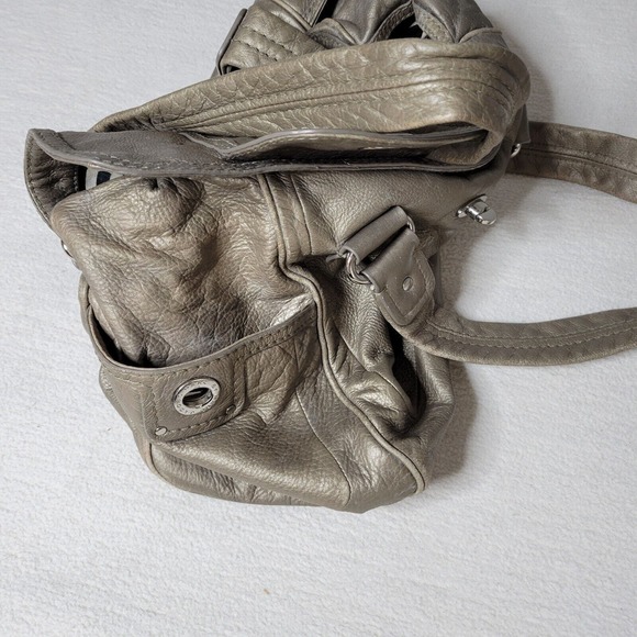 Marc By Marc Jacobs Womens Leather Gold Tone Twist Lock Shoulder Handbag - Picture 16 of 16